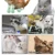 Anti-Scratch Bite Pet Paw Protector Boots Cut Nails Cat Bath Washing Shoes Adjustable Cat Claw Cover Pet Grooming Bath Supplies