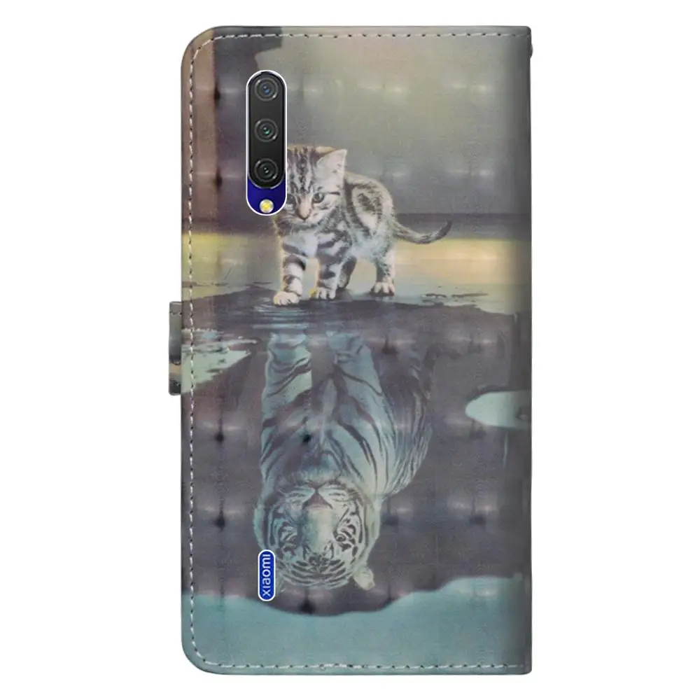 Флип-кожаный чехол для Coque Xiaomi mi 8 9 Lite SE 9T чехол mi Play Cover Xiaomi mi A3 A2 A1 Lite 3D кошелек Чехол подставка чехол для телефона