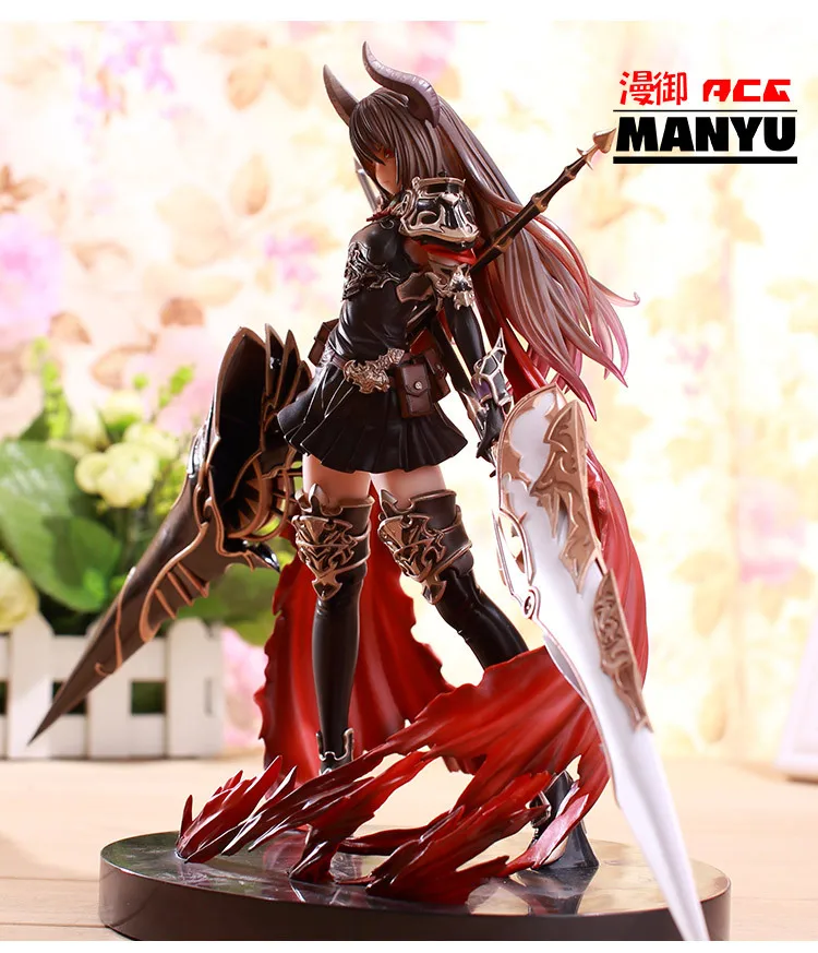 Аниме Garage Kit God Strike of Bahamut Fury Olivia Темный Дракон рыцарь Темный ангел Garage Kit