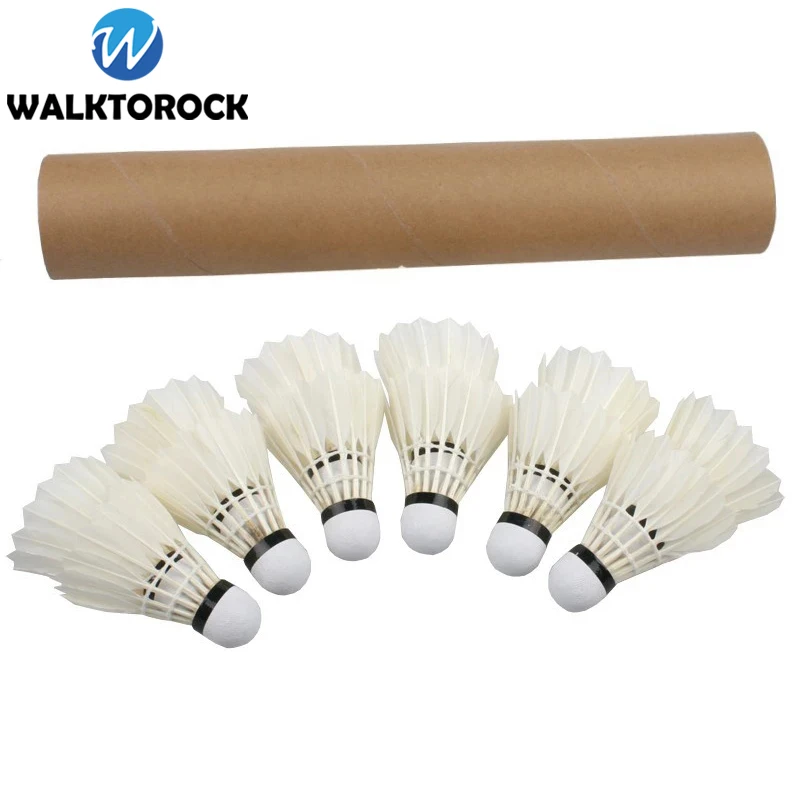 12 Pcs / Lot Badminton Shuttlecock For Training Match Professional Durable Regale A-Class King Badminton Shuttlecock