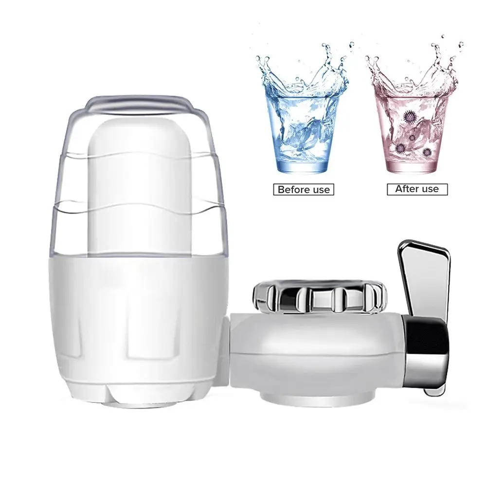 

7 layers purification Ceramic filter Home Kitchen faucet Attach Sink Washable Faucet Water Purifier Mount on Tap Filter Cleaner