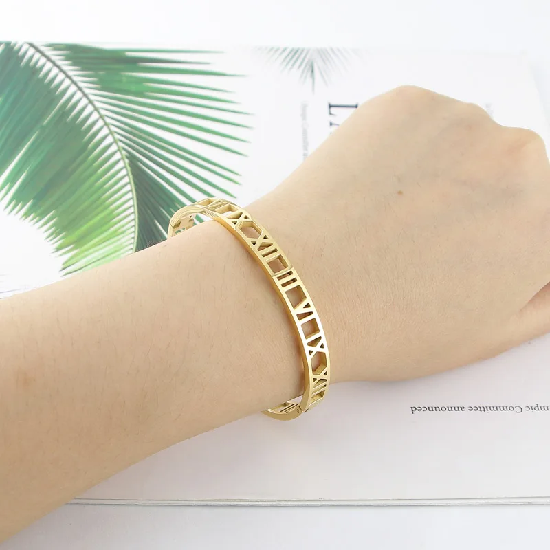 Bangle Bracelet Titanium Steel For Women