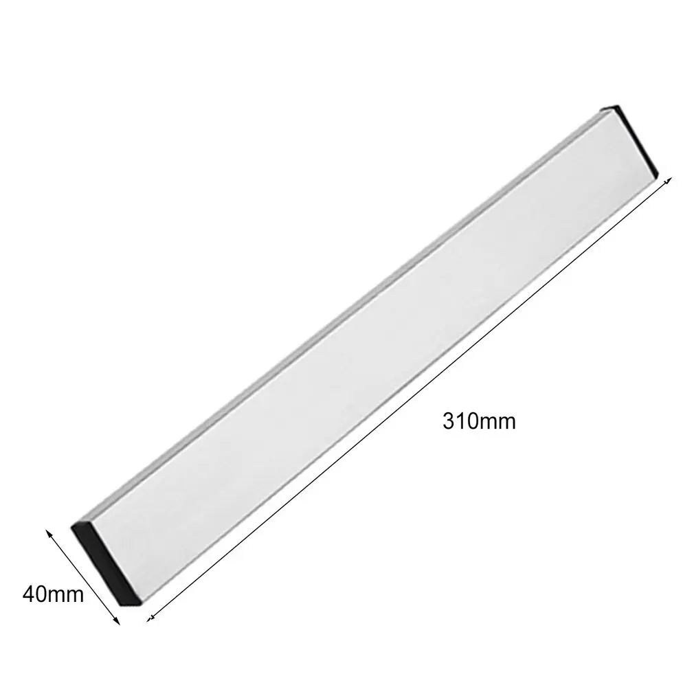 Magnetic Self-adhesive Knife Holder Stand Stainless Steel Block Wall Mounted Easy Storage Knife Rack Strip For Kitchen Utensil