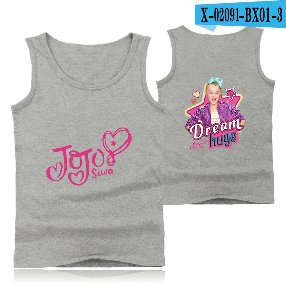 JOJO SIWA 2d harajuku тренажерные залы тренировки без рукавов рубашка майка Мужская одежда для фитнеса или бодибилдинга мужской спортивный жилет топы - Цвет: BX0103