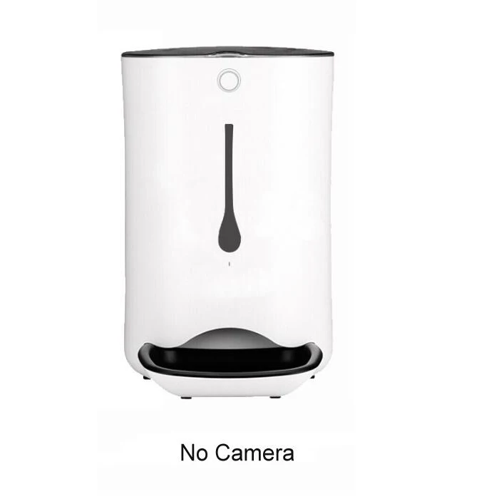 No Camera Pet Feeder Мода Смарт Автоматическая миска для собаки кошка домашний питомец кормушка - Цвет: No Camera