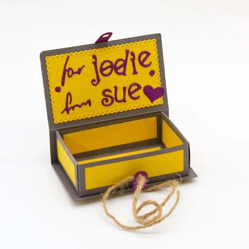 Lychee Life DIY подарочная коробка в форме вырубных штампов металлический шаблон-штамп для трафареты для скрапбукинга ручной работы Альбом украшение для открыток