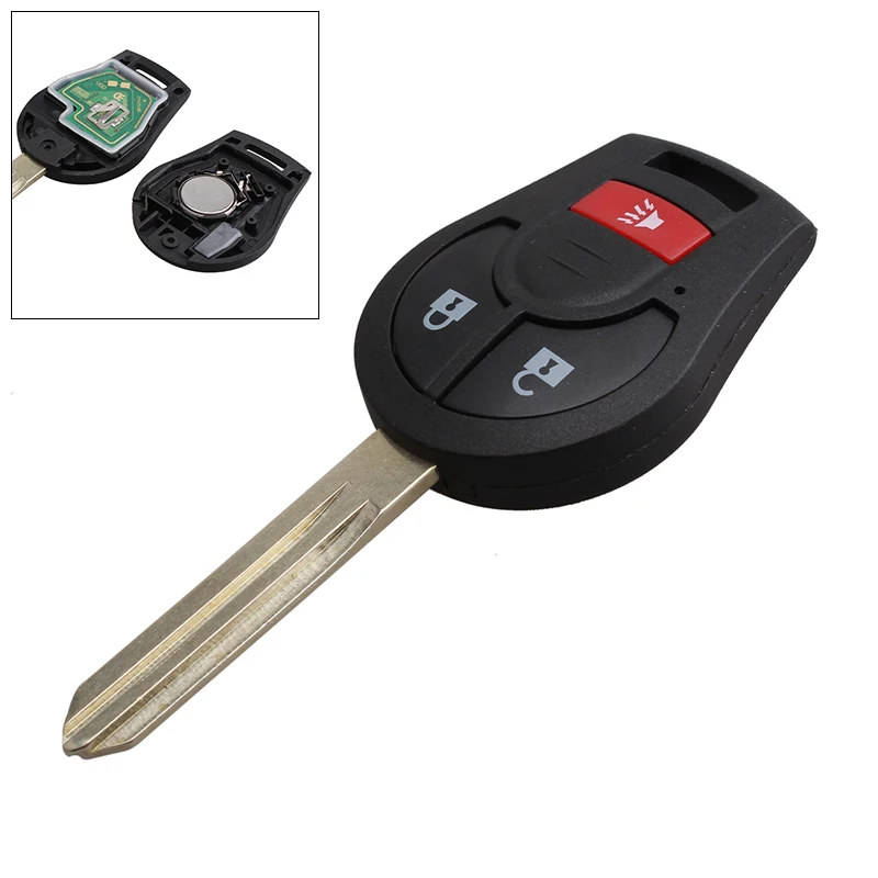 315 МГц 3 кнопки дистанционного управления автомобильный ключ Замена Fob CWTWB1U751 для Nissan 2008- автомобиль