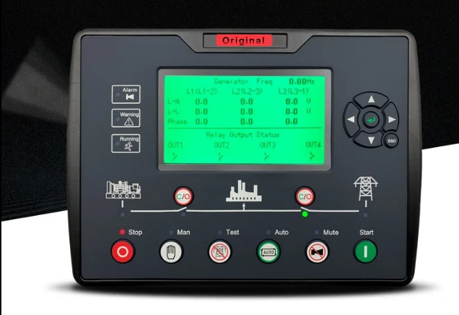 

LXC6120E Completely replaced dse6120 genset control module of generator ats pane
