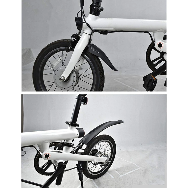 Tire Tyre Splash Mudguard Front Rear Fender Shelf for Xiaomi Mijia Qicycle Ef1 Electric Bike Bicycle Kickstand Tripod Support