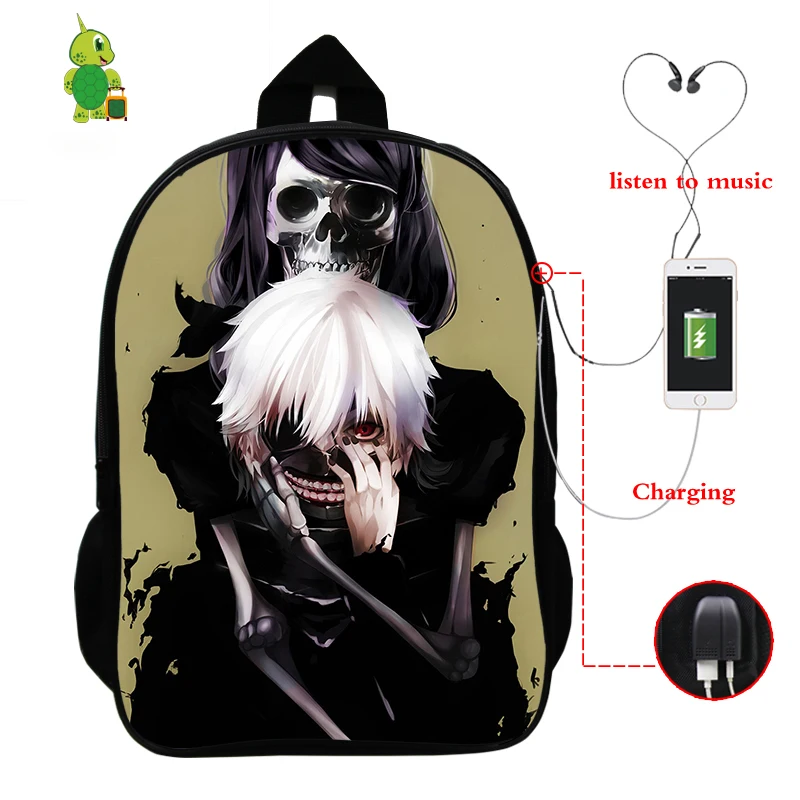 Сумка Mochila для мужчин и женщин, рюкзак с USB зарядкой, рюкзак для ноутбука, школьные сумки для подростков, мальчиков и девочек, рюкзак для путешествий - Цвет: 15