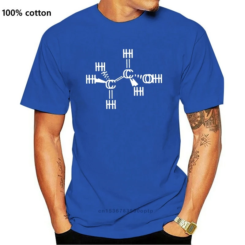 Chemistry reaction t shirt men cotton short sleeve printed brand t