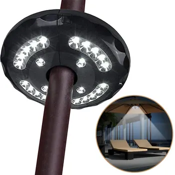 

Patio Umbrella Light Cordless 24 High-Brightness Leds Night Lights Battery Operated Led Umbrella Pole Light For Camping Tents