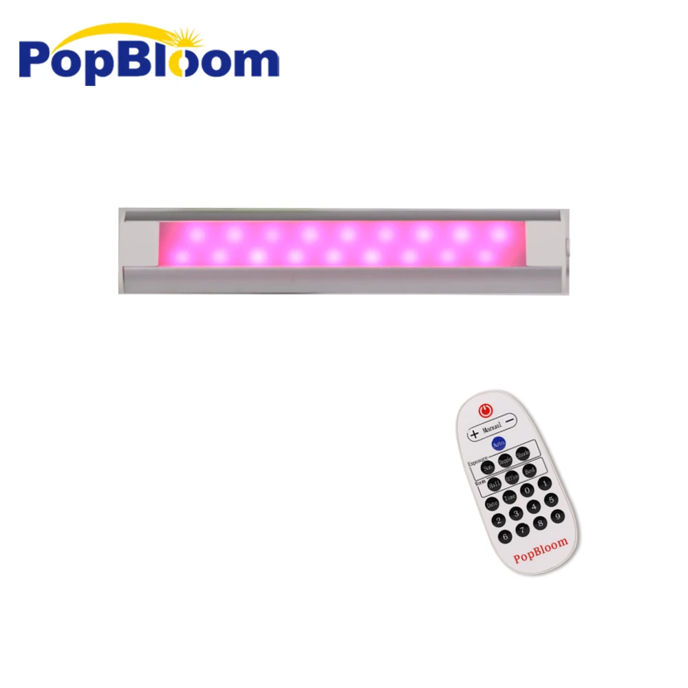 

PopBloom In Door LED Plant Light Full Spectrum Veg Flower Dimmable Lighting For Planted Tank Freshwater Light