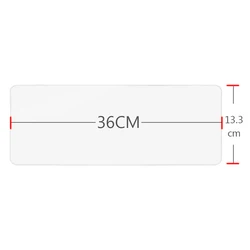 Waterproof Silicone Keyboard Protector Cover - Universal Fit (36cmX13.3cm)