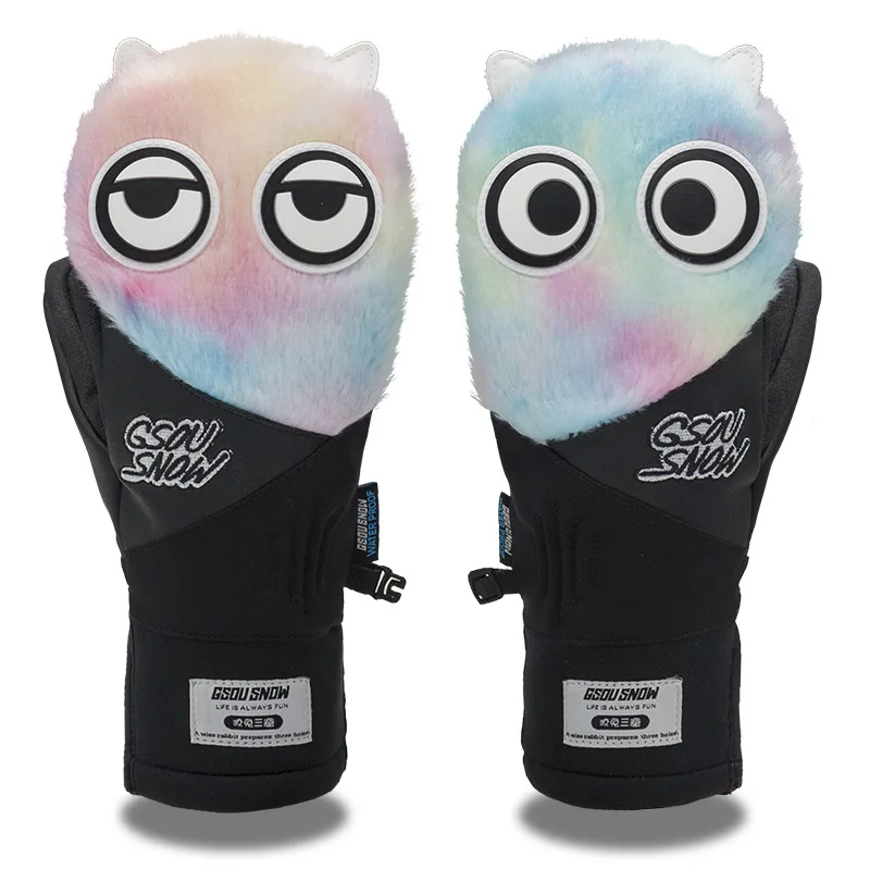 cute-cartoon-ice-snow-palm-gloves-winter-outdoor-sports-accessories-waterproof-snowboarding-mitten-ski-outfits-five-finger