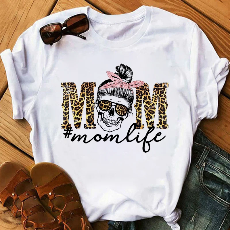 Women's T-shirt Harajuku Skull Deer Camouflage Burlap Turban T-shirt Clothes Short Sleeve Graphic T-shirt Tops in the Woods graphic tees Tees