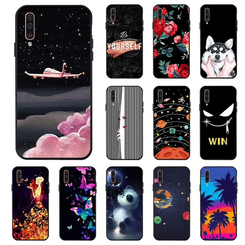 For Samsung Galaxy A3 A5 A7 2016 2017 A9 A6 A8 Plus 2018 A8S A6S Case Pattern Soft Cover Note 8 9 Fundas Bumper |