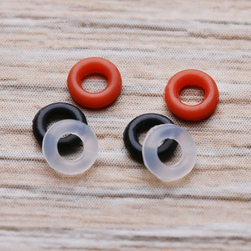 

50/100Pcs/Set Hunting Rubber O Ring Gasket Grip Washer Grommets Stems/Flights Darts Arrow Tips Broadhead Replace Accessories