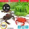 Smart Intelligent RC Robot crab Toy With eye flash light simulation sound crab Model Toy high simulation crab design classic toy 1
