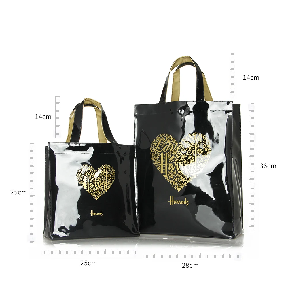  Fashion PVC Reusable Shopping Bag Women's Bag Eco Friendly London Shopper Bag Large Capacity Waterp - 4000203631549
