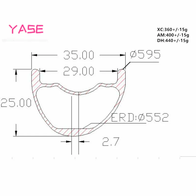 27,5 er FASTace DA206 35x25 мм ассиметричные карбоновые mtb колеса бескамерные 650B mtb дисковые колесные диски 100x15 142x12 мм Углеродные колеса для велосипеда