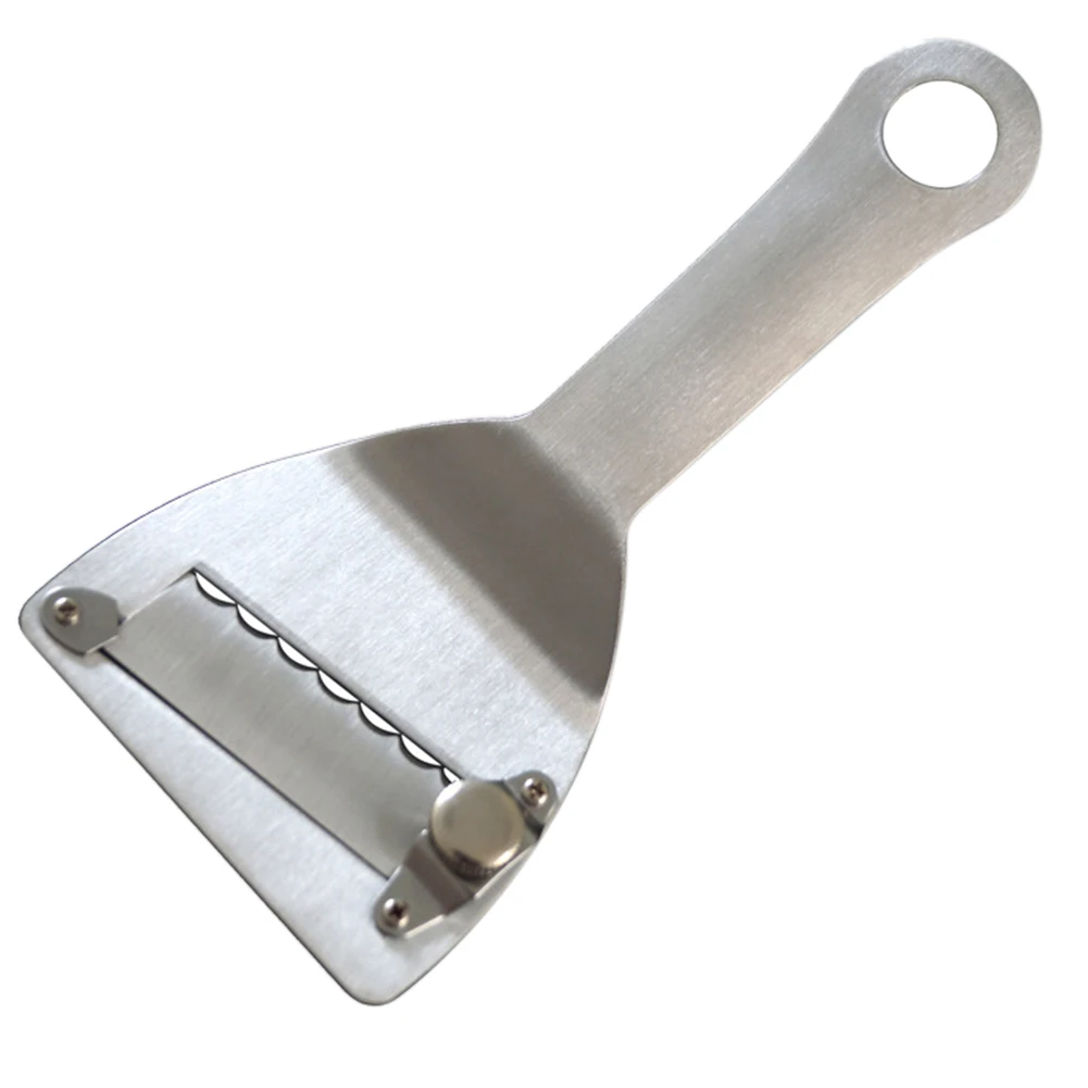

Cheese Grater Kitchen Utensils Planer Easy Clean Tool Stainless Steel Chocolate Slicer Adjustable Portable Manual Cutter Butter