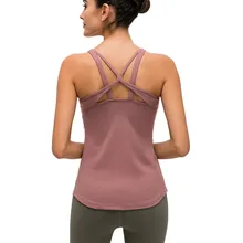 Женский мягкий базовый слой сухая посадка легкий Maranon тренировки майка с Padds