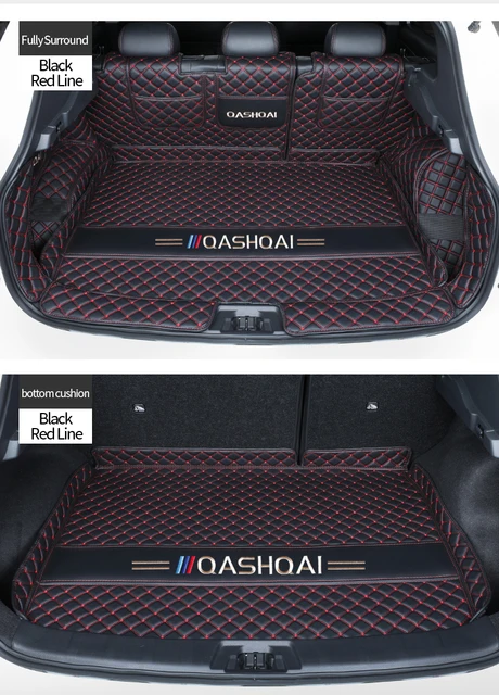 Tapis de coffre de Voiture en cuir personnalisé, pour Nissan Qashqai j11  2016 – 2021, accessoires pour bottes de Voiture - AliExpress
