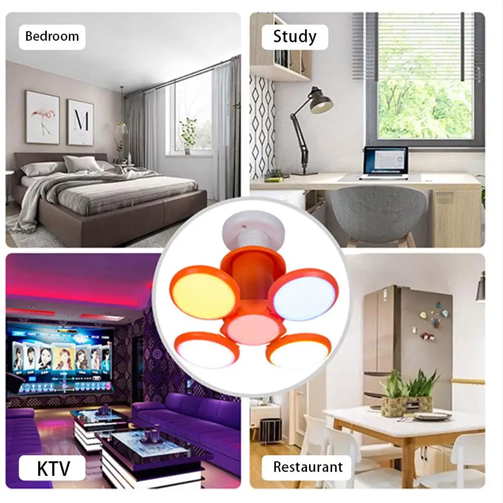 E27 Hanglamp 5 Color Light Football UFO Foot Tile Ultra-bright Indoor Lighting Energy-saving loft Lamp Luminaire Suspension