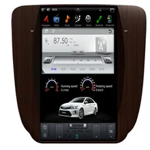 Android 9 Tesla стиль автомобиля gps навигация для GMC Yukon 2007-2011/деревянный головное устройство Мультимедиа Радио магнитофон ips без DVD авто