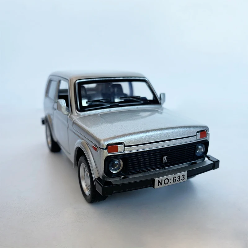 Моделирование 1/32 масштаб сплава Lada игрушечный джип модель автомобиля