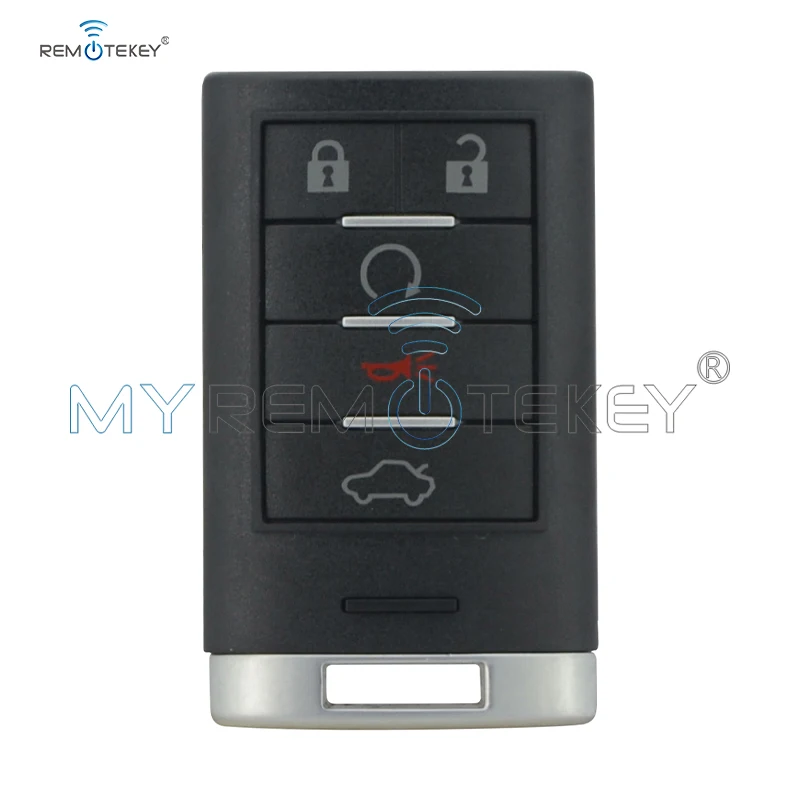 Remtekey M3N5WY7777A smart car key 5 button 315Mhz for Cadillac CTS STS car remote smart key