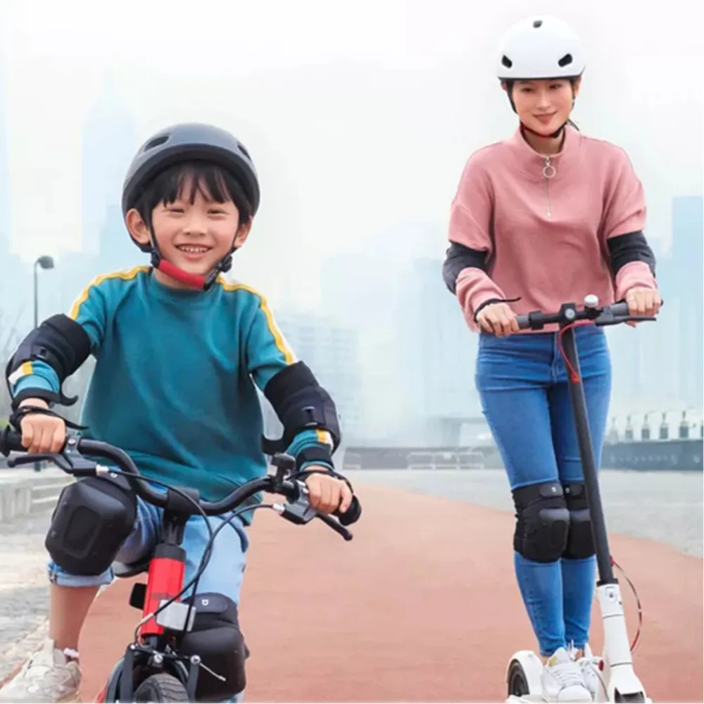 2019Xiaomi Mijia велосипедный шлем наколенник налокотник ладонь защитное спортивное снаряжение ударопрочный SafetyXiomi Смарт для велосипеда Велоспорт Оборудование