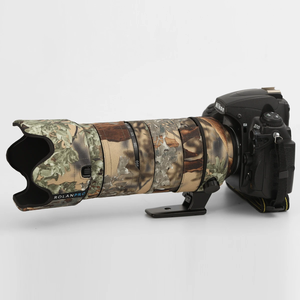 ROLANPRO Waterproof Lens Camouflage Coat Rain Cover for Nikkor Nikon AF
