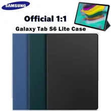 Offizielle 1:1 Samsung Buch Tablet Ständer Magnetic Flip Abdeckung Für Galaxy Tab S6 lite 10.4 
