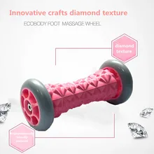 Deep Tissue Physical Therapy Foot Hand Massage Diamond Roller Trigger Point For Plantar Fasciitis Heel Arch Pain Relief Fitness