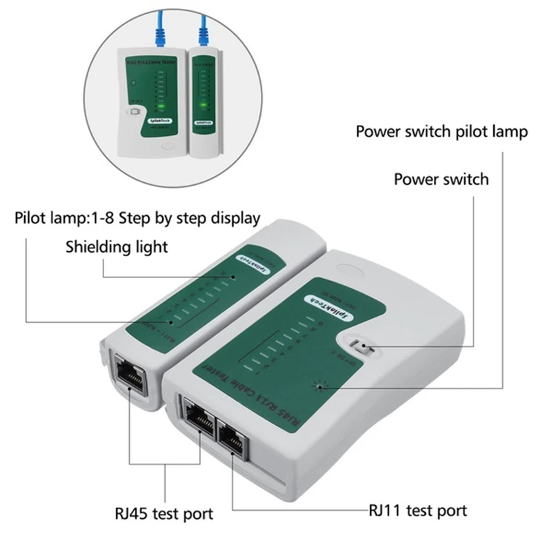 KINDLOV проволочный резак 11 в 1 Набор инструментов для ремонта сети RJ45 RJ11 RJ12 Отвертка с тестером плоскогубцы Обжимные Щипцы вилка зажим ручные инструменты