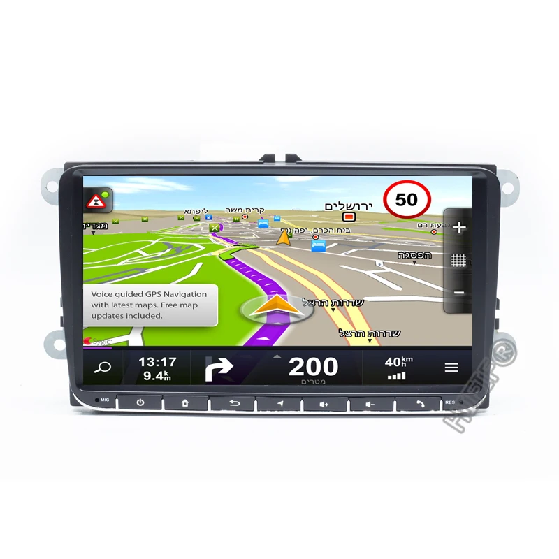 Excellent 2G 16G Android 9 2 Din Car Radio Stereo GPS for VW Passat B6 CC Polo GOLF 5 6 Touran Jetta Tiguan Magotan Seat DSP NO DVD 3
