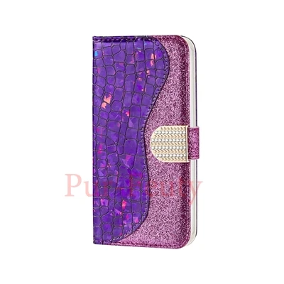 Purple Чехол для xiaomi Redmi Note 6 7 Pro 5A кожаный кошелек модный флип-чехол с магнитным держателем для карт xiaomi Red mi 6A mi A2 Lite - Цвет: Purple