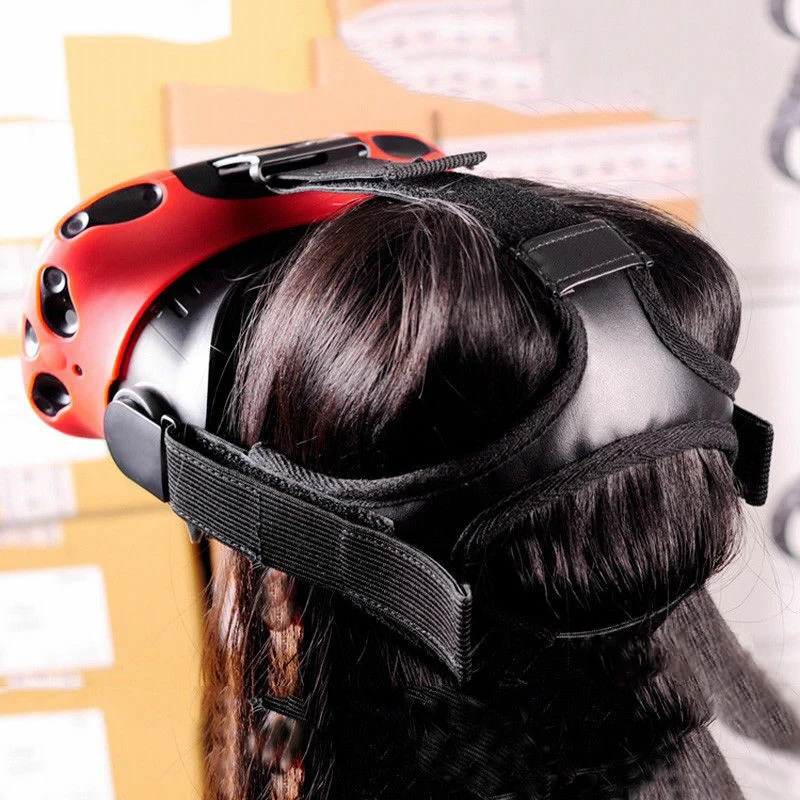 Дышащий сменный кожаный ремень на голову пояс для оголовья для Htc Vive Vr гарнитура