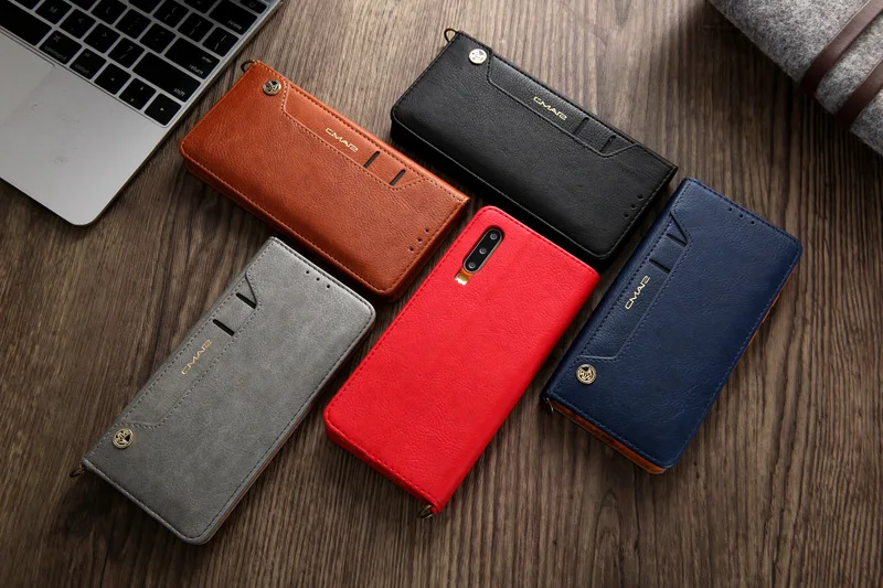 Для huawei P30 кожаный футляр для телефона с магнитом кошелек чехол для huawei mate 20 P20 P30 Pro Lite слот для кредитных карт Стенд чехол