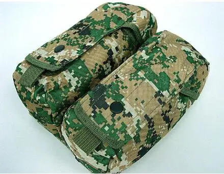 Тактический страйкбол Molle Чехол Двойной AK подсумок военный картридж клип сумка для AK M4 пистолет Molle сумка OD загар лесной CP - Цвет: ACU