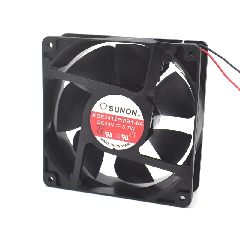 SUNON KDE2412PMB1-6A 12038 DC 24 В 6,7 Вт 120X120X38 мм 12 см вентилятор охлаждения сервера