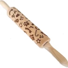 3D деревянная Скалка тиснение древесный 3D лазерная гравировка Скалка Инструменты для выпечки