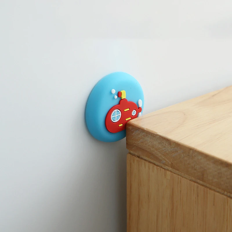 6 шт./лот защитные накладки на двери с рисунком из мультфильма|Дверные