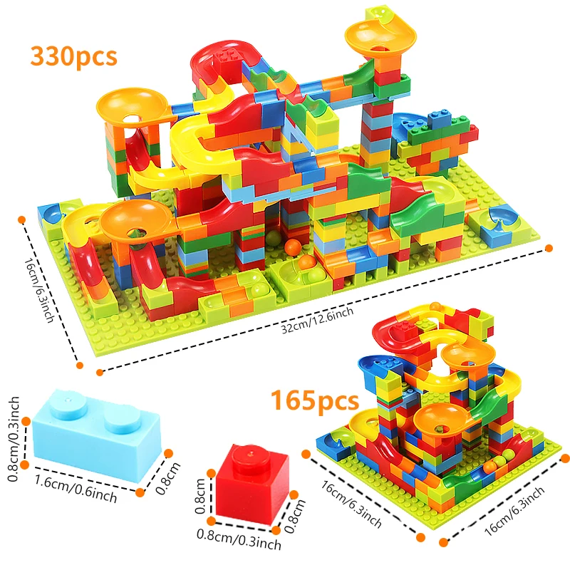 Marble Run DIY Block Educational Toy - Image 6