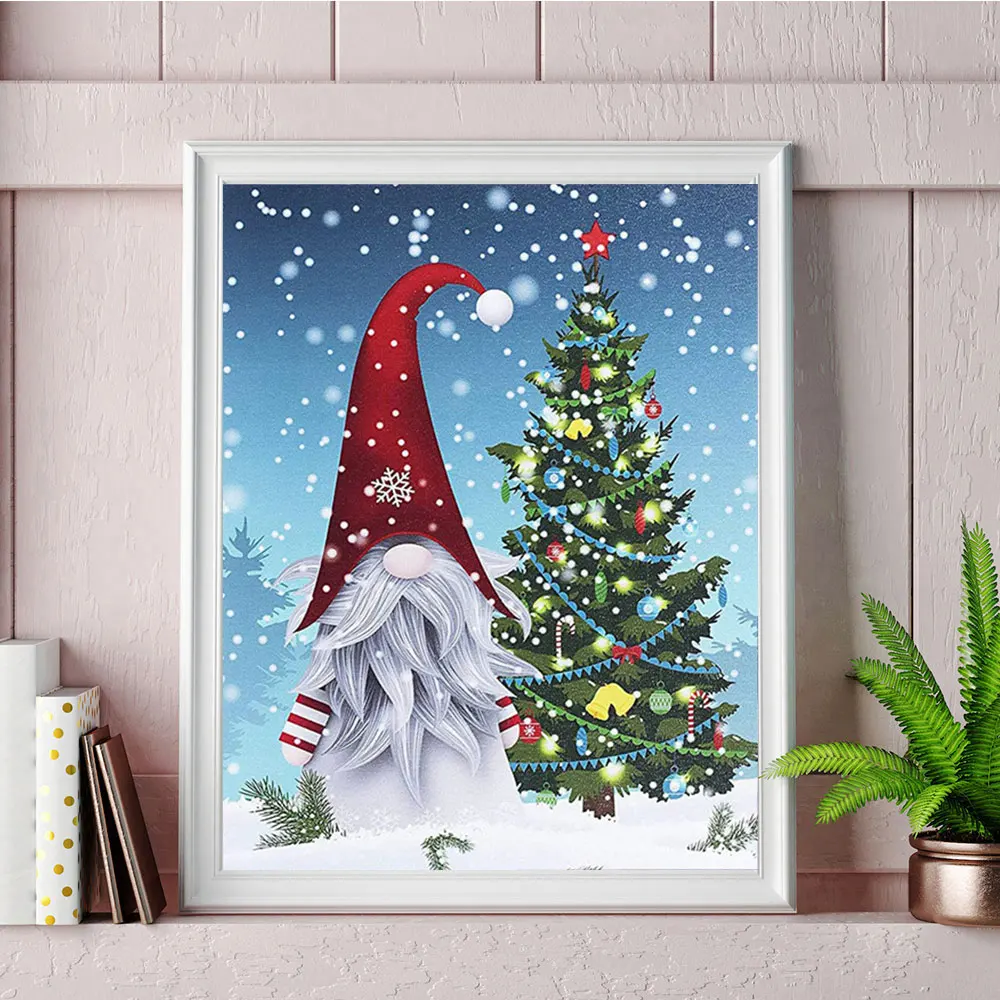 New 2024 Full Diamond Painting Valentine's Day Gnome Diamond Mosaic Goblin  Beads Embroidery Picture Art Home Decor Gifts - AliExpress