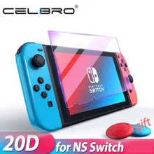 Vidrio Protector para Nintendo Switch Protector de pantalla de vidrio templado para Nintendos Switch NS accesorios de vidrio protección de pantalla