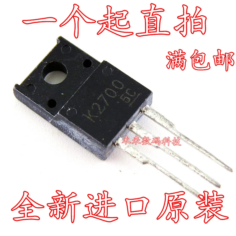 10 шт./лот 2SK2700 K2700 3A 900V TO-220F