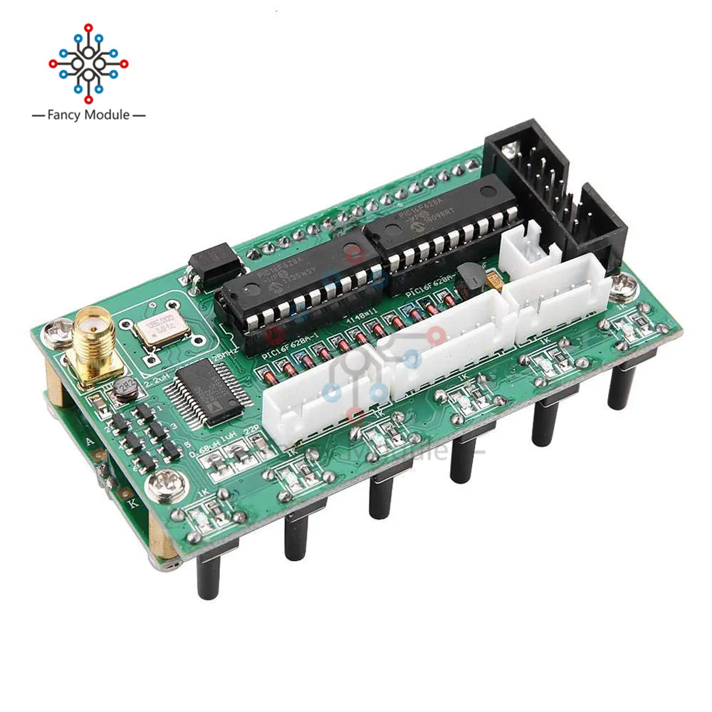 Diymore 1602LCD генератор сигналов модуль DDS генератор сигналов AD9850 6 полос 0~ 55 МГц цифровой коротковолновый радио